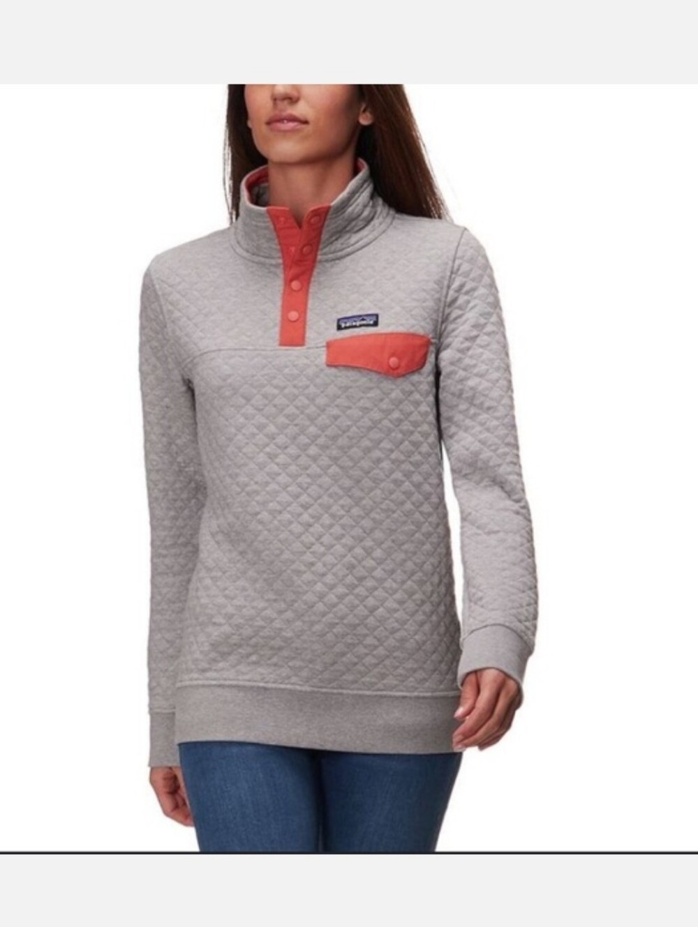 Patagonia☆Organic Cotton Quilt Pullover.